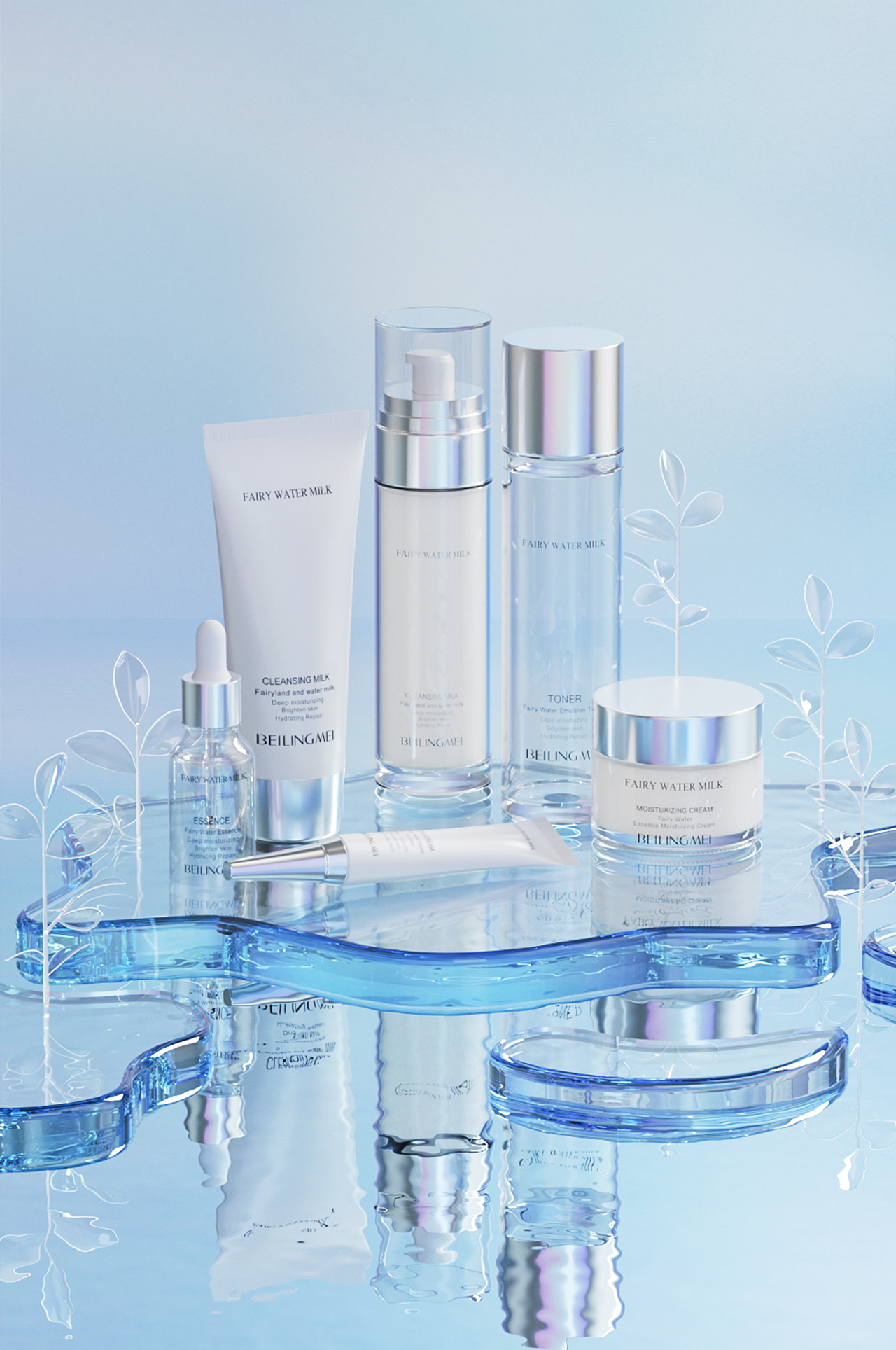 化妝品建模渲染 數(shù)字美妝的藝術(shù)與科技融合